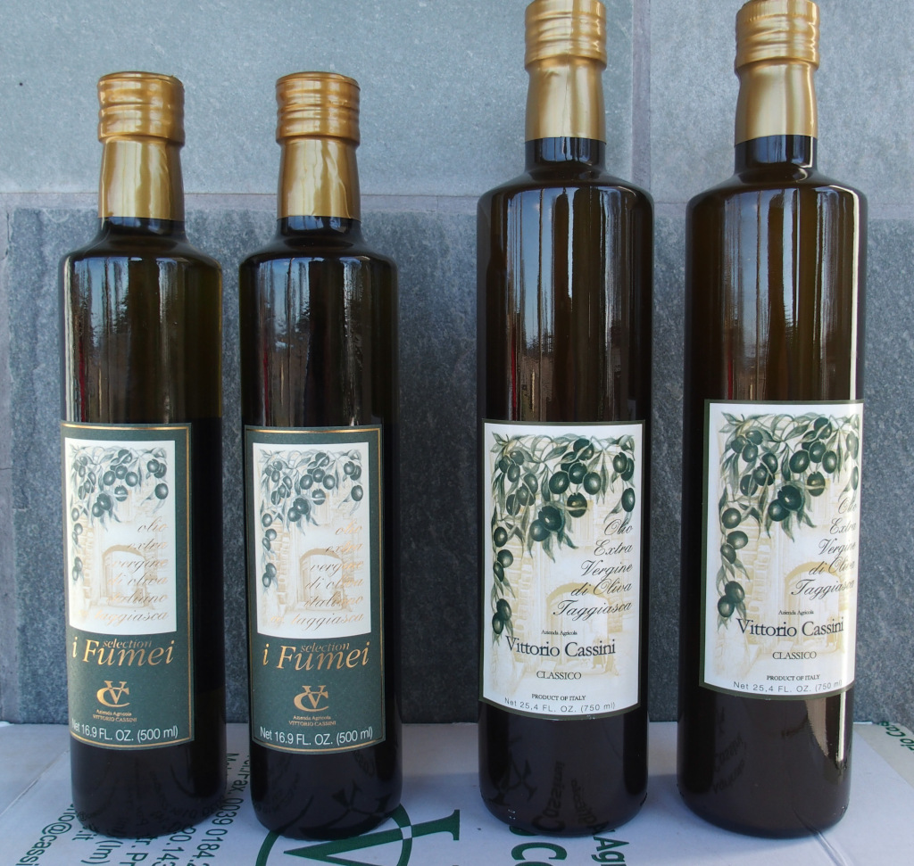 Cassini olivenolje 'i Fumei' og 'Classico'